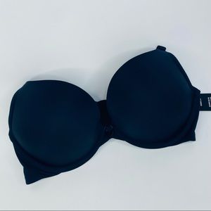 NWT Torrid Black Push Up Plunge Bra
